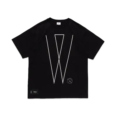 WTAPS VV / SS / Cotton T-Shirt "Black"