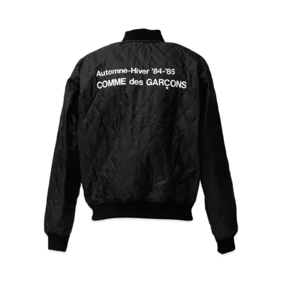 COMME des GARCONS CDG 84-85 Staff Blouson / Quilted "Black"