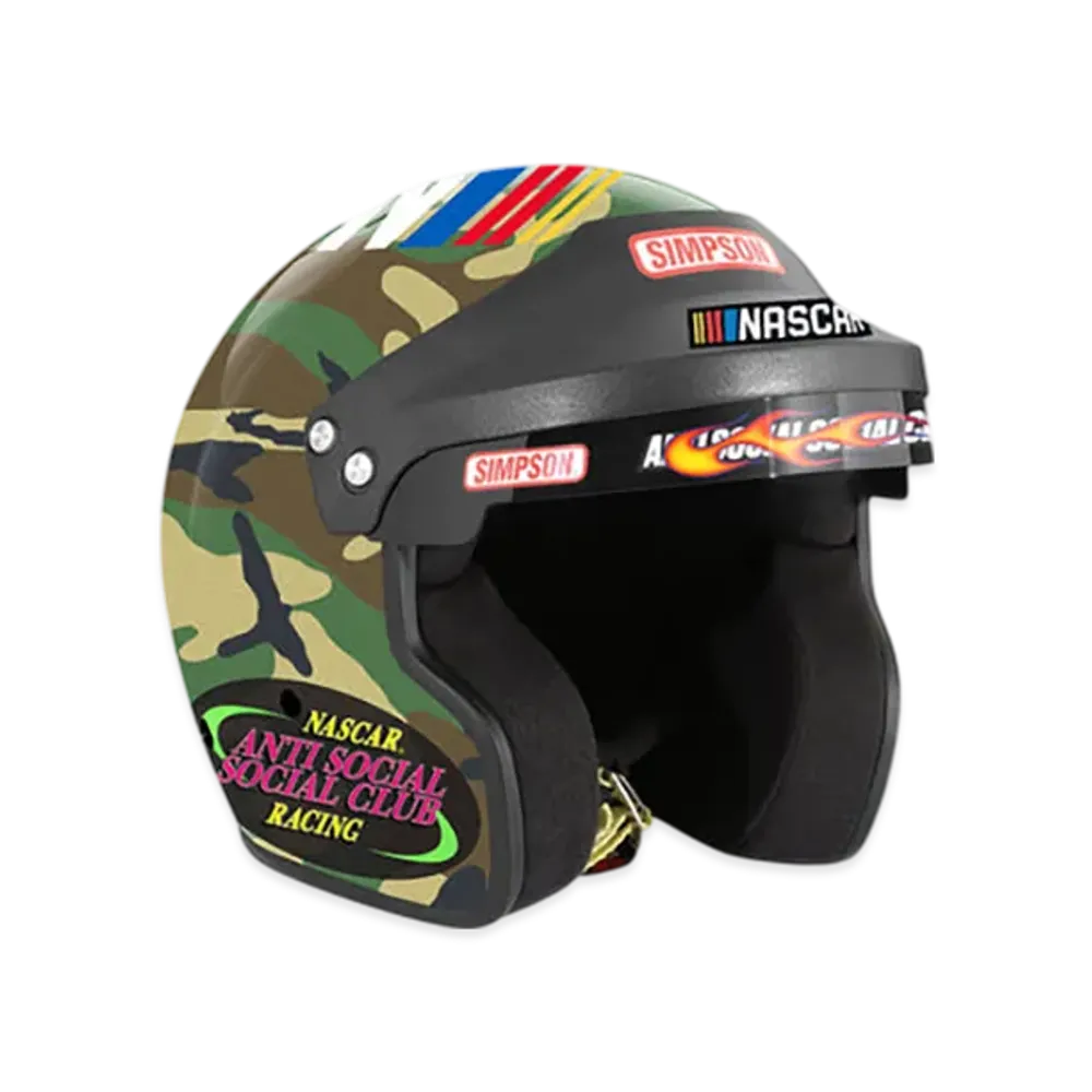 ANTI SOCIAL SOCIAL CLUB x NASCAR Simpson Cruiser 2.0 Helmet "Black"
