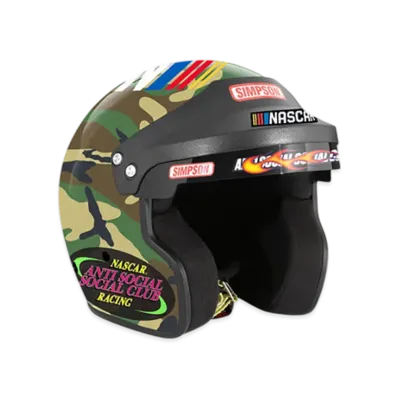 ANTI SOCIAL SOCIAL CLUB x NASCAR Simpson Cruiser 2.0 Helmet "Black"