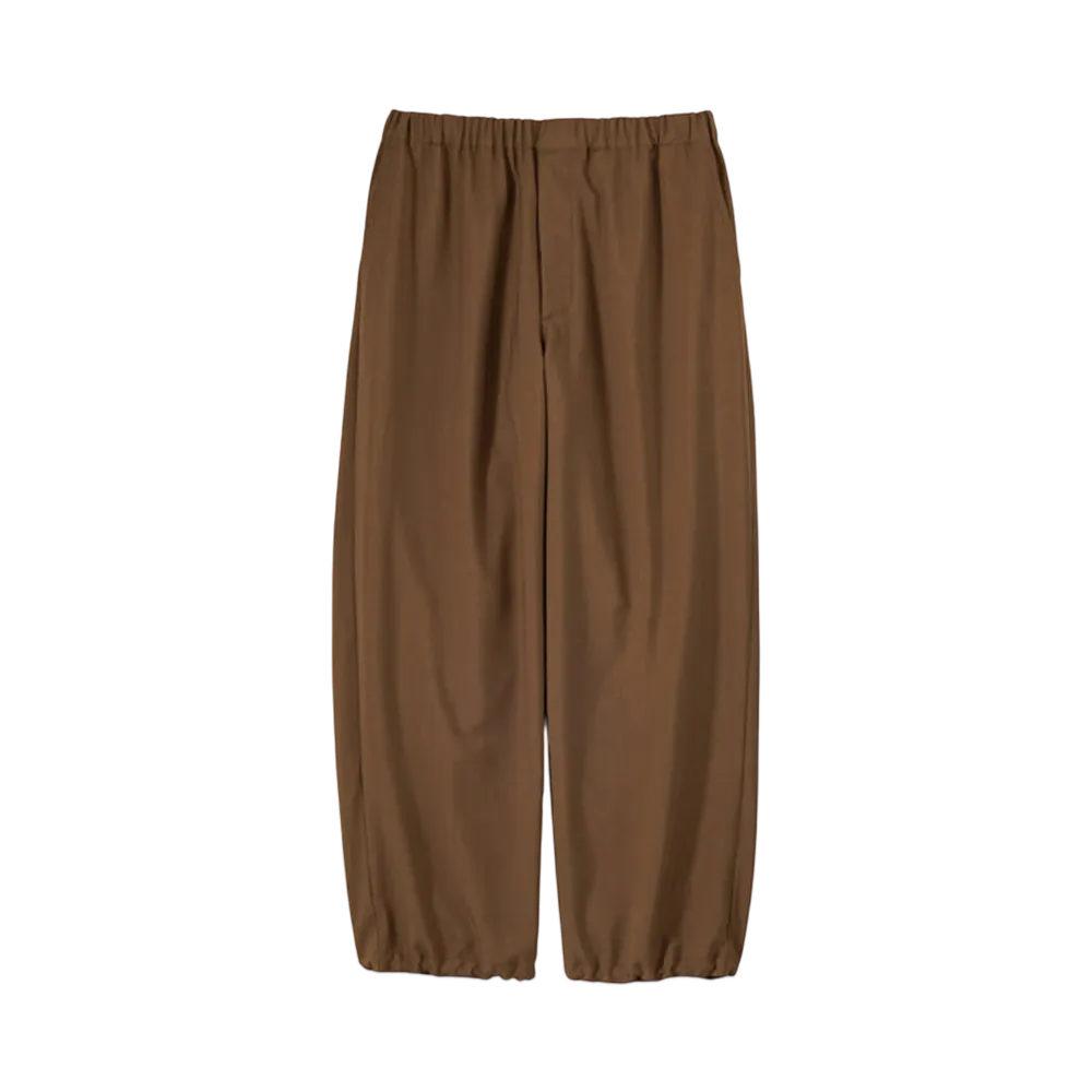 Graphpaper Tropical Wool Track Pants "Brown"