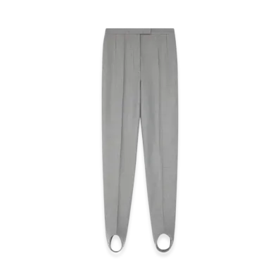 DRIES VAN NOTEN Women's Stirrup Pants "Grey"