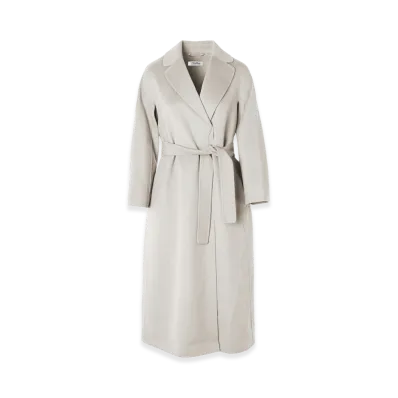 S Max Mara Women's Esturia Double-Faced Virgin Wool Coat "Ecru"