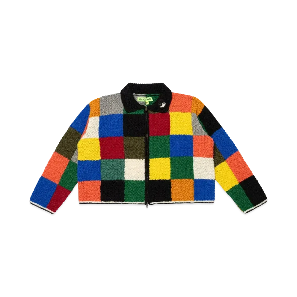 Cactus Plant Flea Market Cpfm Puzzle Zip Sweater "Black"