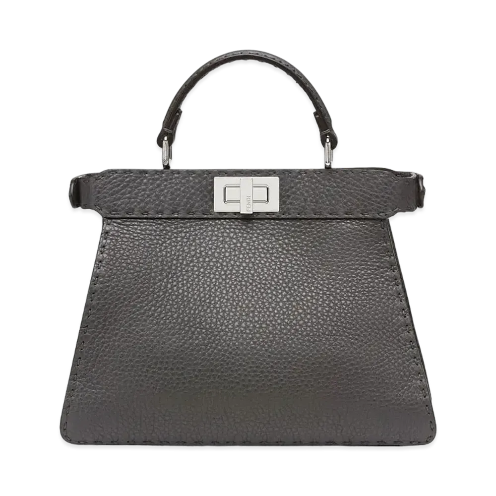 FENDI Peekaboo Iseeu Small Selleria Bag "Dark Grey"