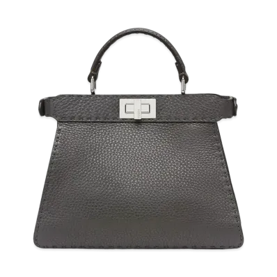 FENDI Peekaboo Iseeu Small Selleria Bag "Dark Grey"