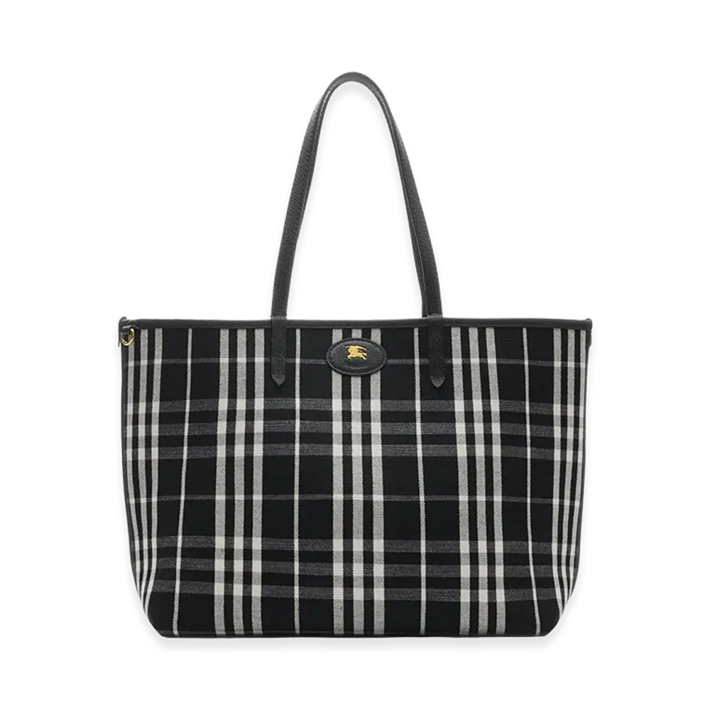 Burberry Women's Medium Bloomsbury Reversible Tote Bag "Black"