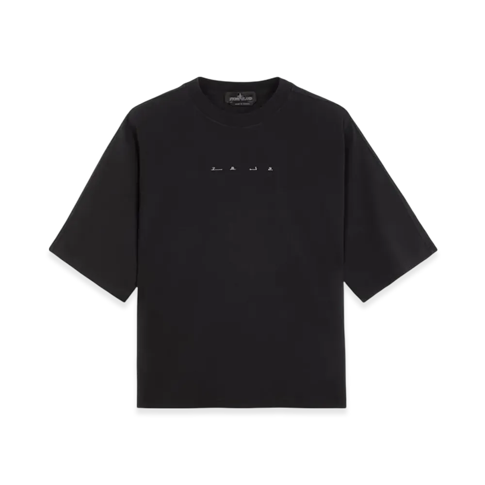 Stone Island Shadow Project 2052C Interlock Mako Cotton Short Sleeve T-Shirt - 23SS "Black"