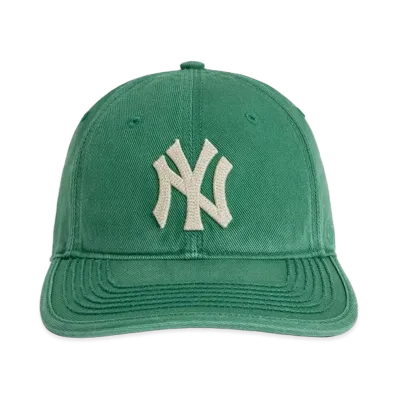 Kith x '47 x The New York Yankees Heavy Twill Franchise LS Cap "Kelly"