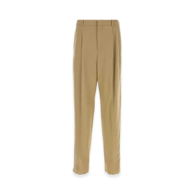 Saint Laurent Beige Gabardine Pant "Beige/Tan"