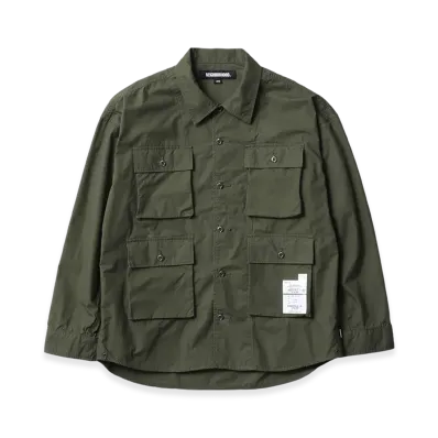 NEIGHBORHOOD Utility Shirt LS "Olive Drab"