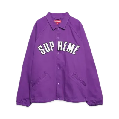 Supreme Arc Denim Coaches Jacket "Purple"