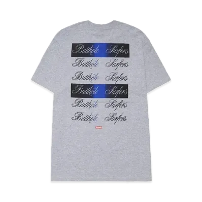 Supreme x Butthole Surfers Tee "Grey"