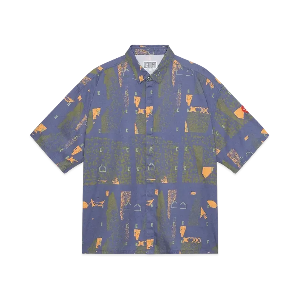 Cav Empt (C.E) E C E C Short Sleeve Shirt "Navy"