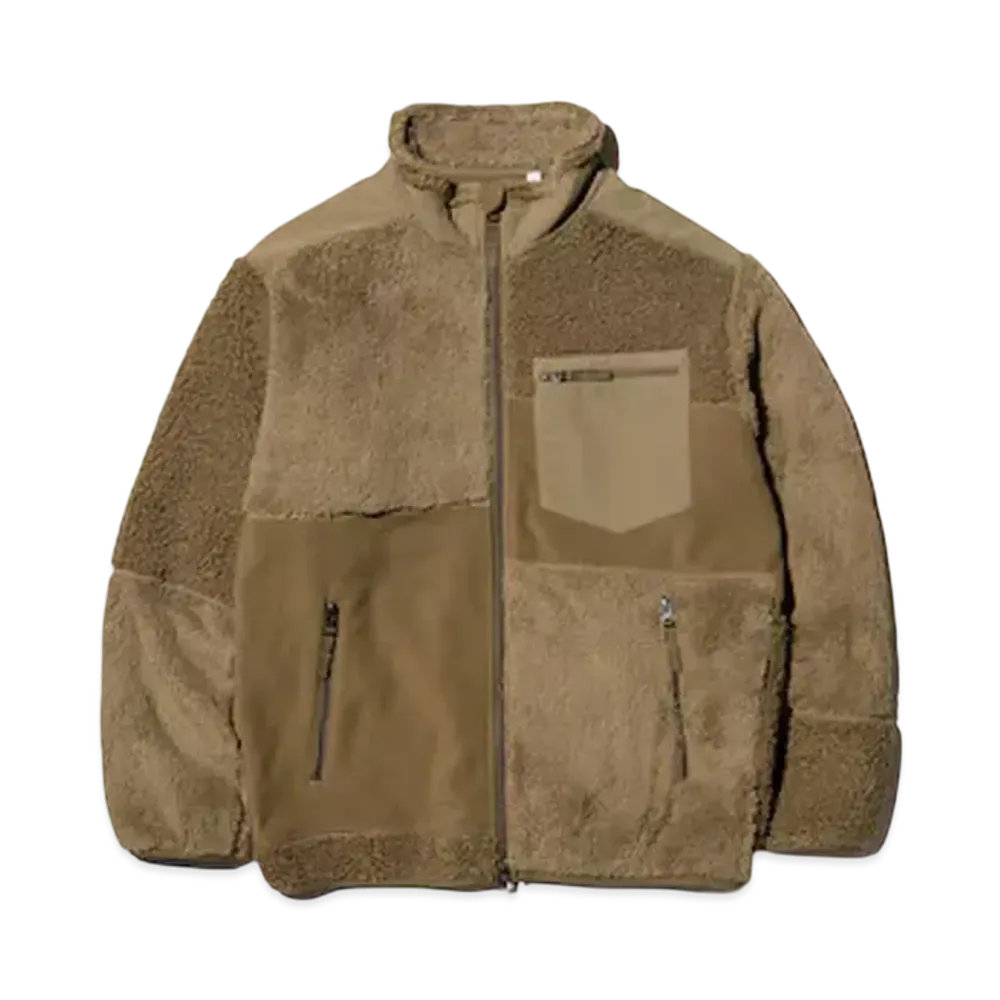 Uniqlo x Engineered Garments Combination Fleece Jacket "Beige"