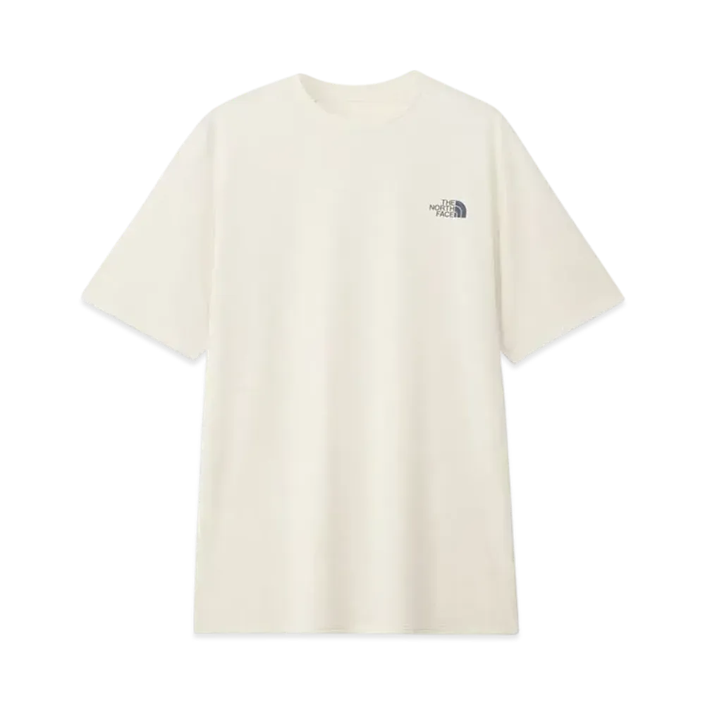 The North Face Short Sleeve GTD Melange Crew "Grayish White"