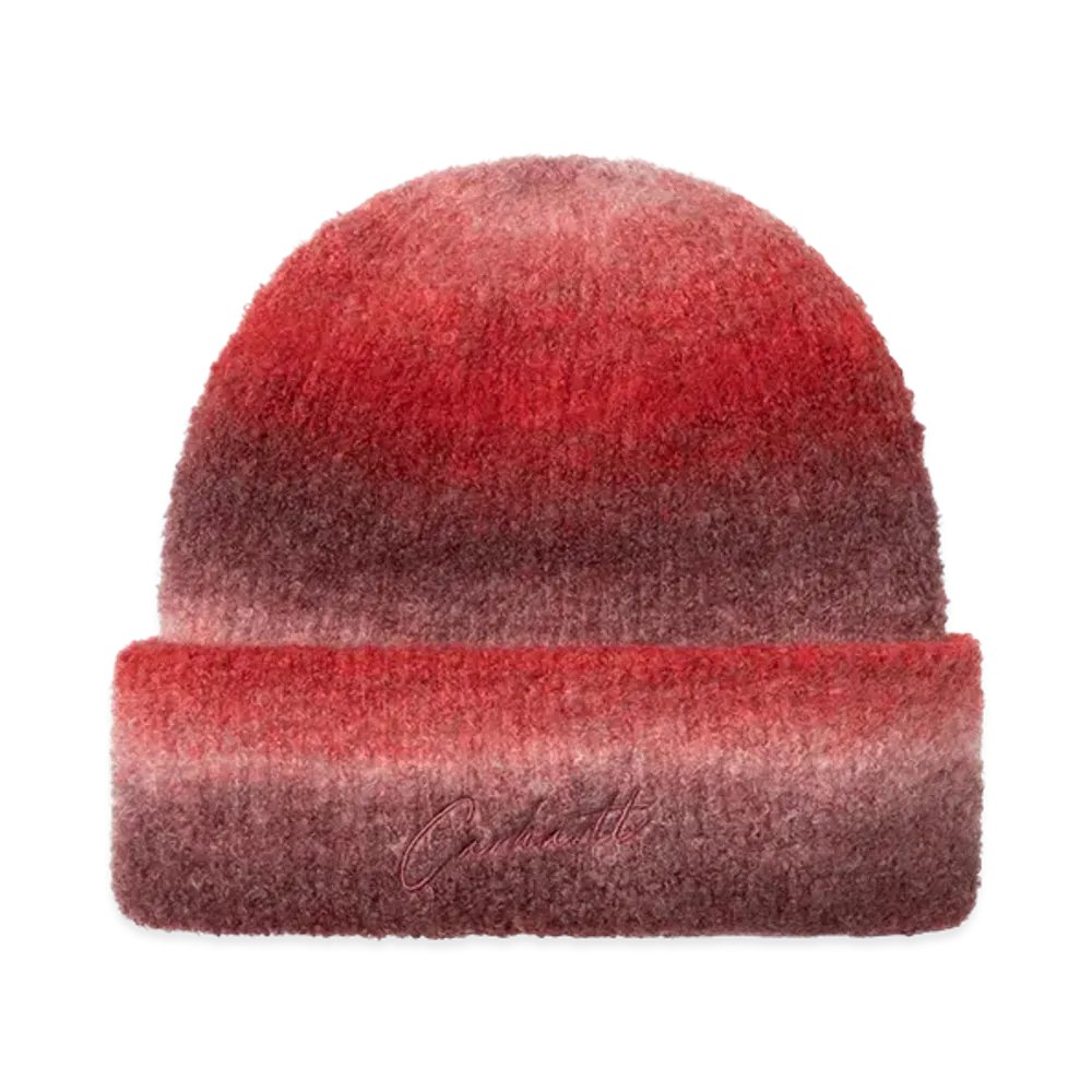 Carhartt WIP Tony Beanie "Tony Stripe Jacquard, Palisander/Glassy Pink"