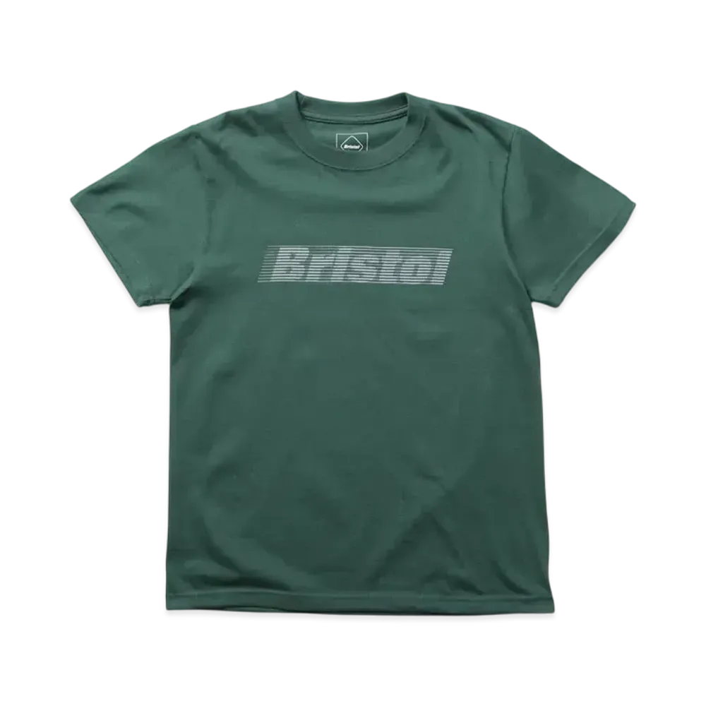 F.C.Real Bristol for Kids Effect Line Logo S/S Tee "Green"