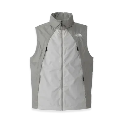 The North Face Chimney Wind Vest "Fossil Ivory/Stone Slab"