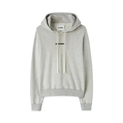 Jil Sander Men's Hooded Logo Sweatshirt "Powder Green"