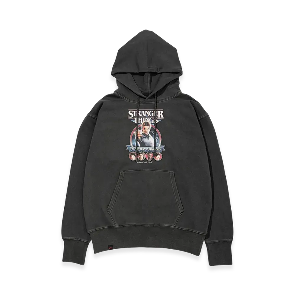 Netflix Stranger Things x V.A. Hoodie HEROS "Black"
