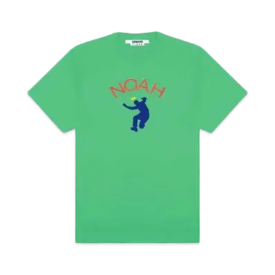UNION x Noah Small Logo Lock-up Tee "Pine"