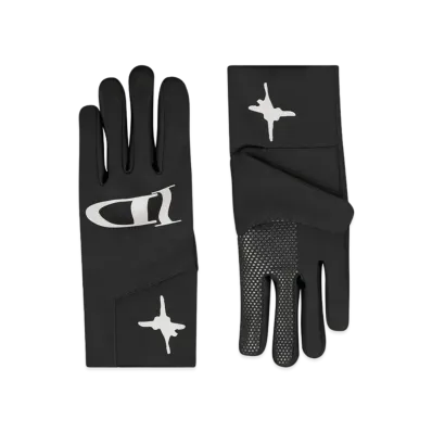 Dior x LEWIS HAMILTON Ski Gloves Technical Fabric "Black/White"