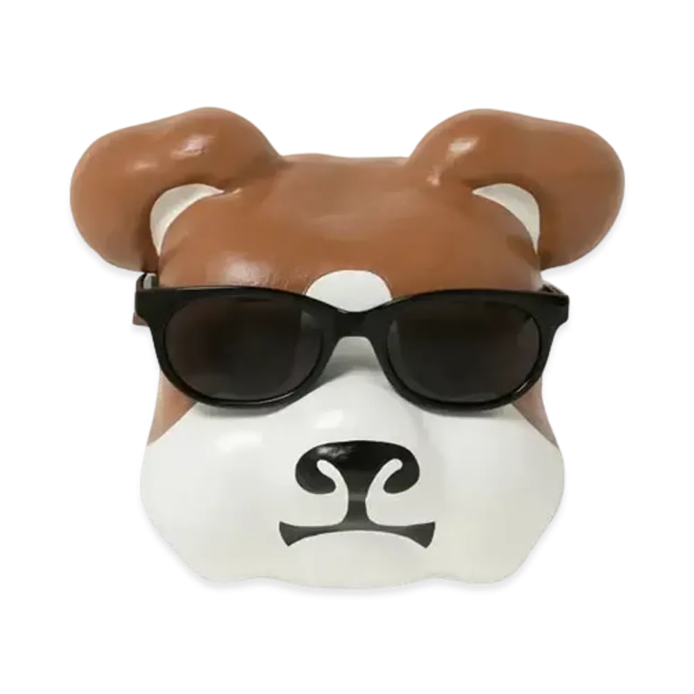 HUMAN MADE x JINS&SUN SUNGLASS & HARIKO EYEWEAR STAND BULLDOG "Brown"