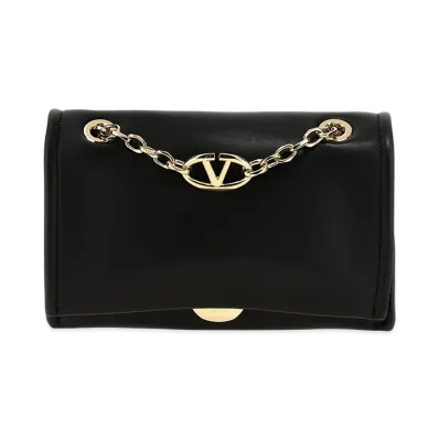 Valentino Garavani Women's 'vlogo Chain' Shoulder Bag "Black"