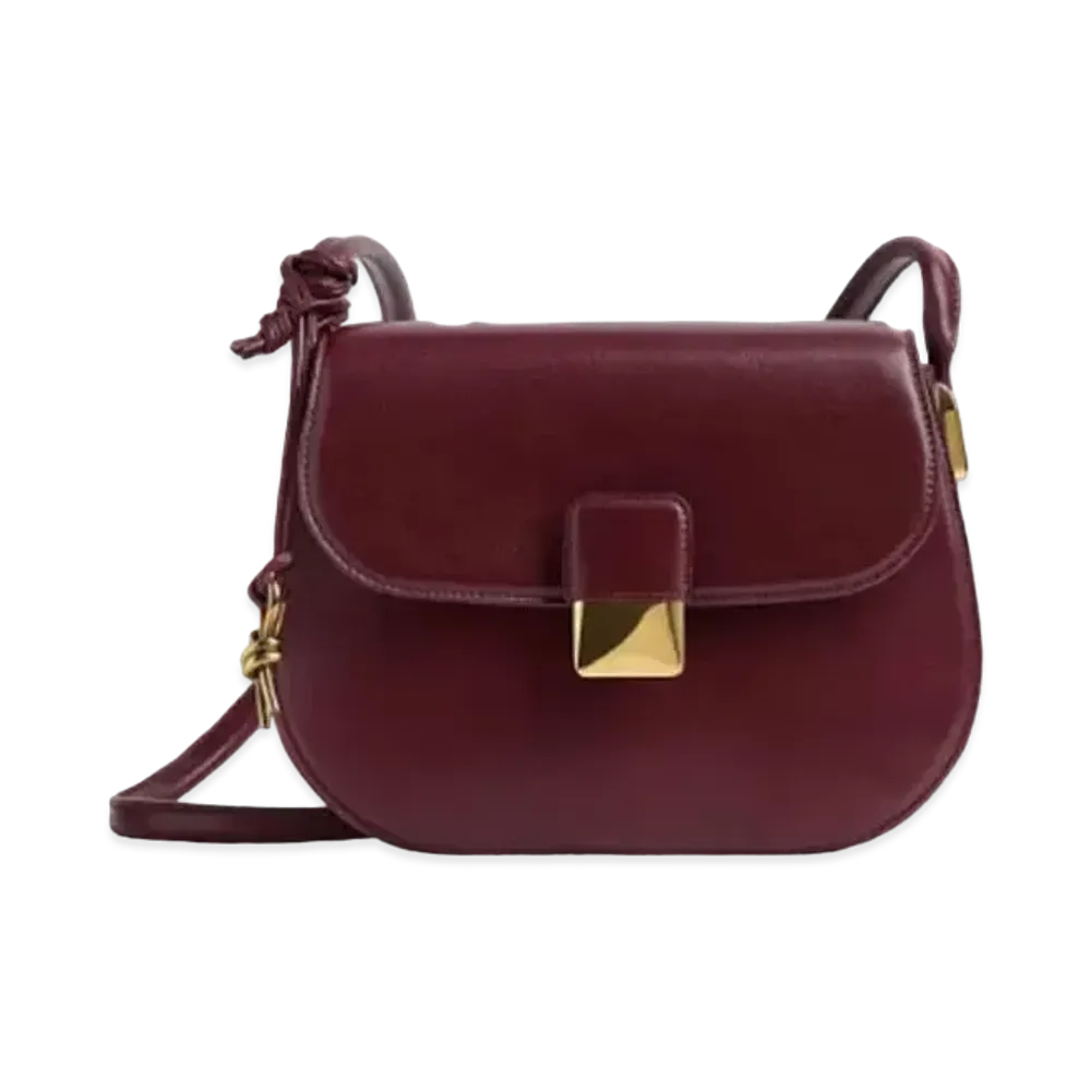 Bottega Veneta Desiree Small Crossbody Bag "Barolo"