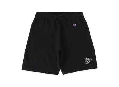 RHC Ron Herman x Champion R Logo Sweat Shorts "Black"