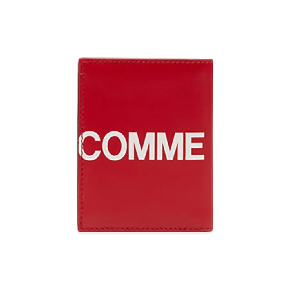 COMME des GARCONS Wallet Huge Logo "Red"