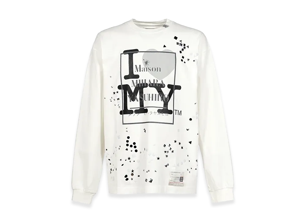 Maison MIHARA YASUHIRO x NUBIAN Embellishdistress LT "White"
