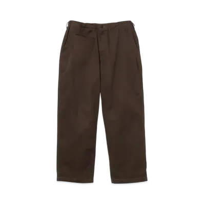 BEAMS New Big Chino Trousers "Brown"