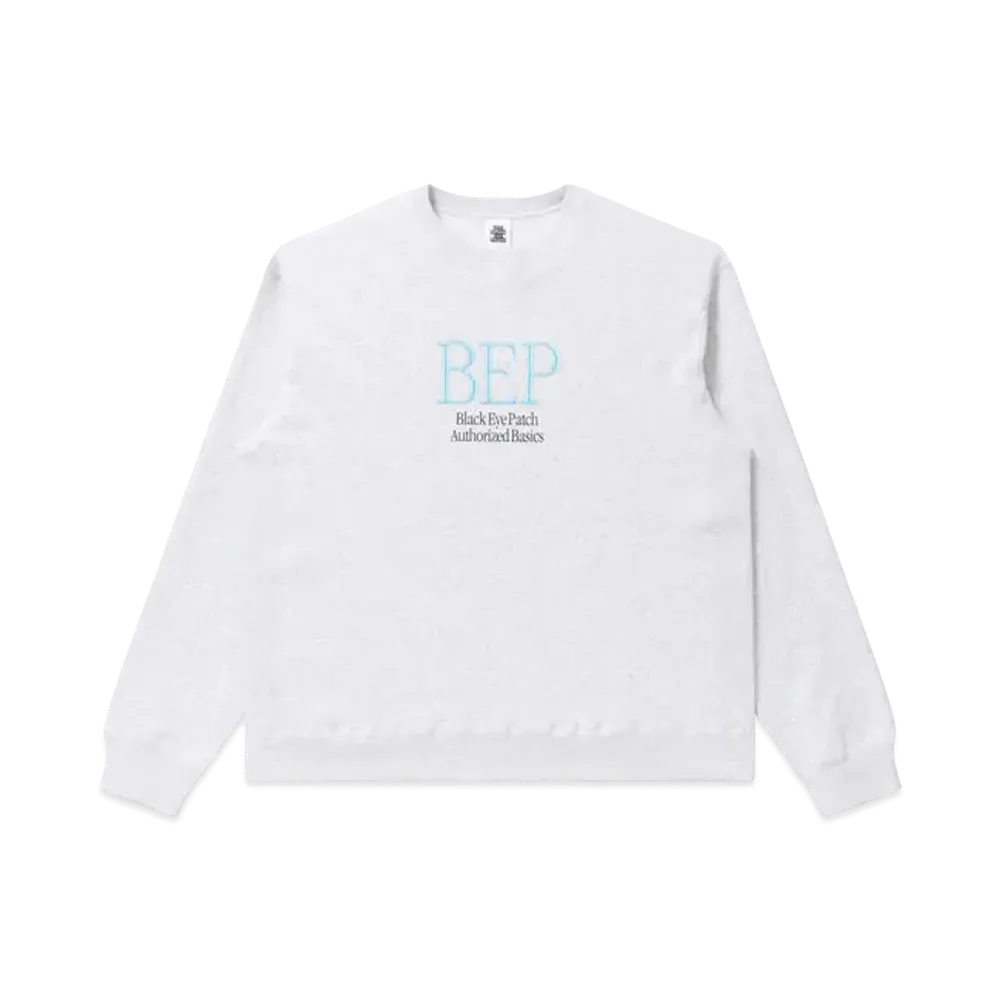 BlackEyePatch BEP OS Logo Crew Sweat "Ash"
