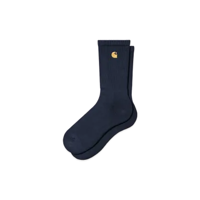 Carhartt WIP Chase Socks "Air Force Blue/Gold"