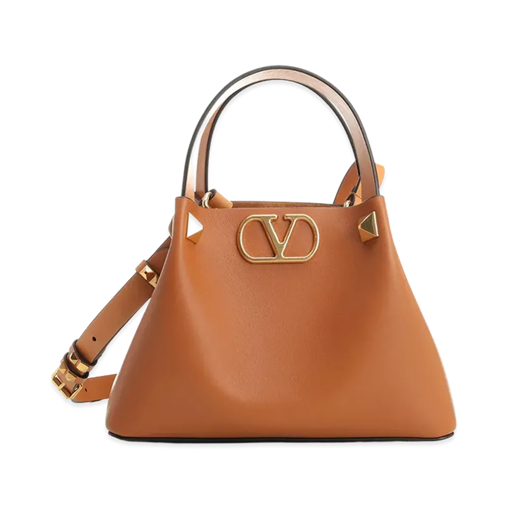 Valentino Women's "Vlogo Signature" Handbag "Brown"