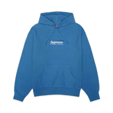Supreme Box Logo Hooded Sweatshirt "Blue" (23FW)