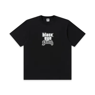 BlackEyePatch Crime Rpg Logo Tee "Black"