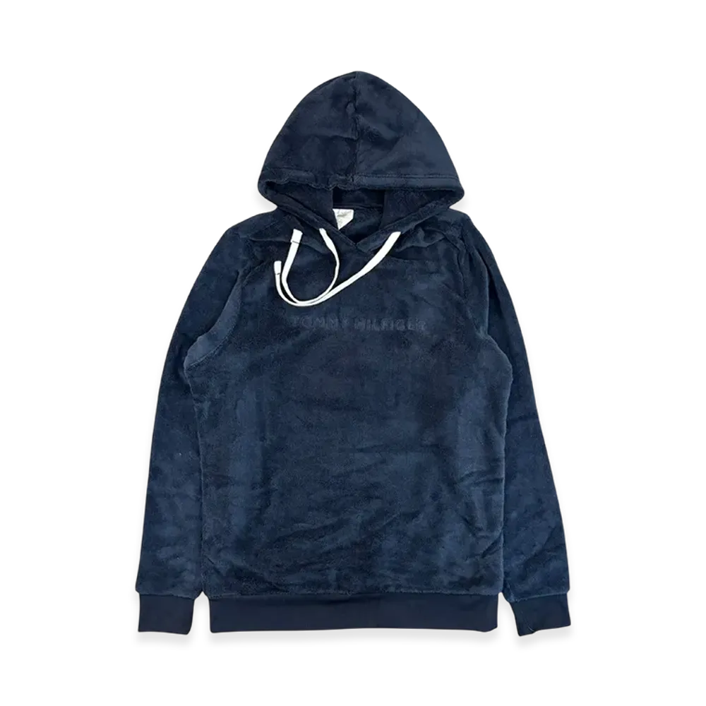 TOMMY HILFIGER Logo Hoodie "Navy"