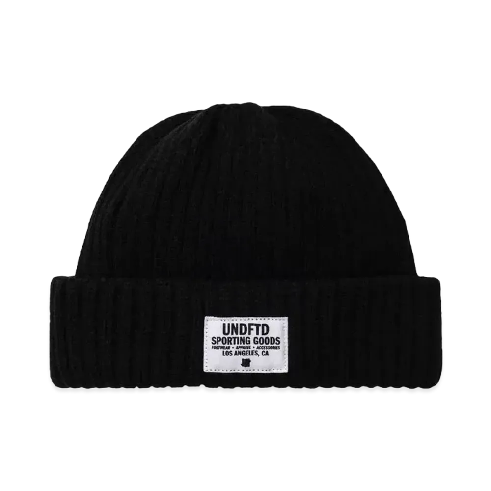 UNDEFEATED Sporting Goods Beanie "Black"