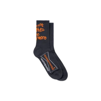 Wasted Youth x thisisneverthat SOCKS "Navy" / VERDY