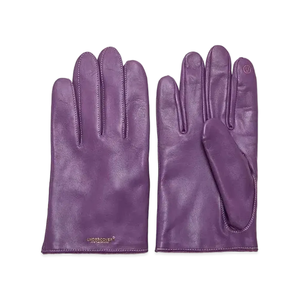 UNDERCOVER Sheepskin Gloves "Purple"
