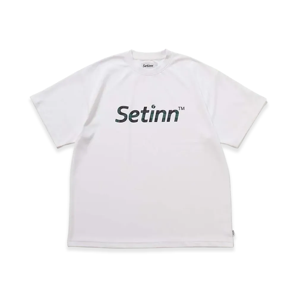 Setinn Script Practice Shirt "White/Black Watch"