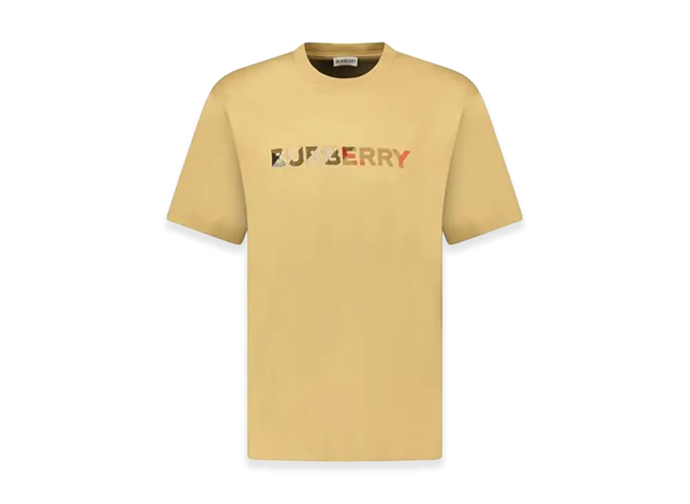 Burberry Ellison Cotton T-shirt "Brown"