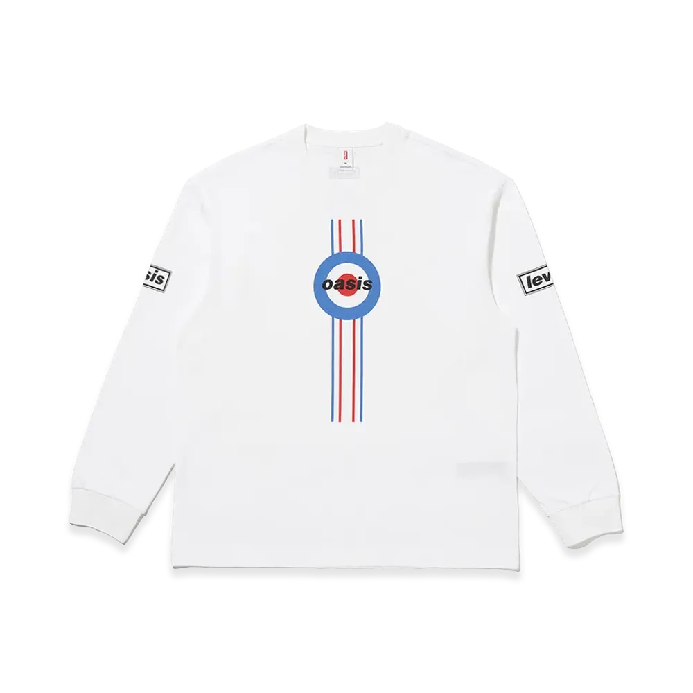 Levi's x Oasis Mod L/S Band Tee "White"