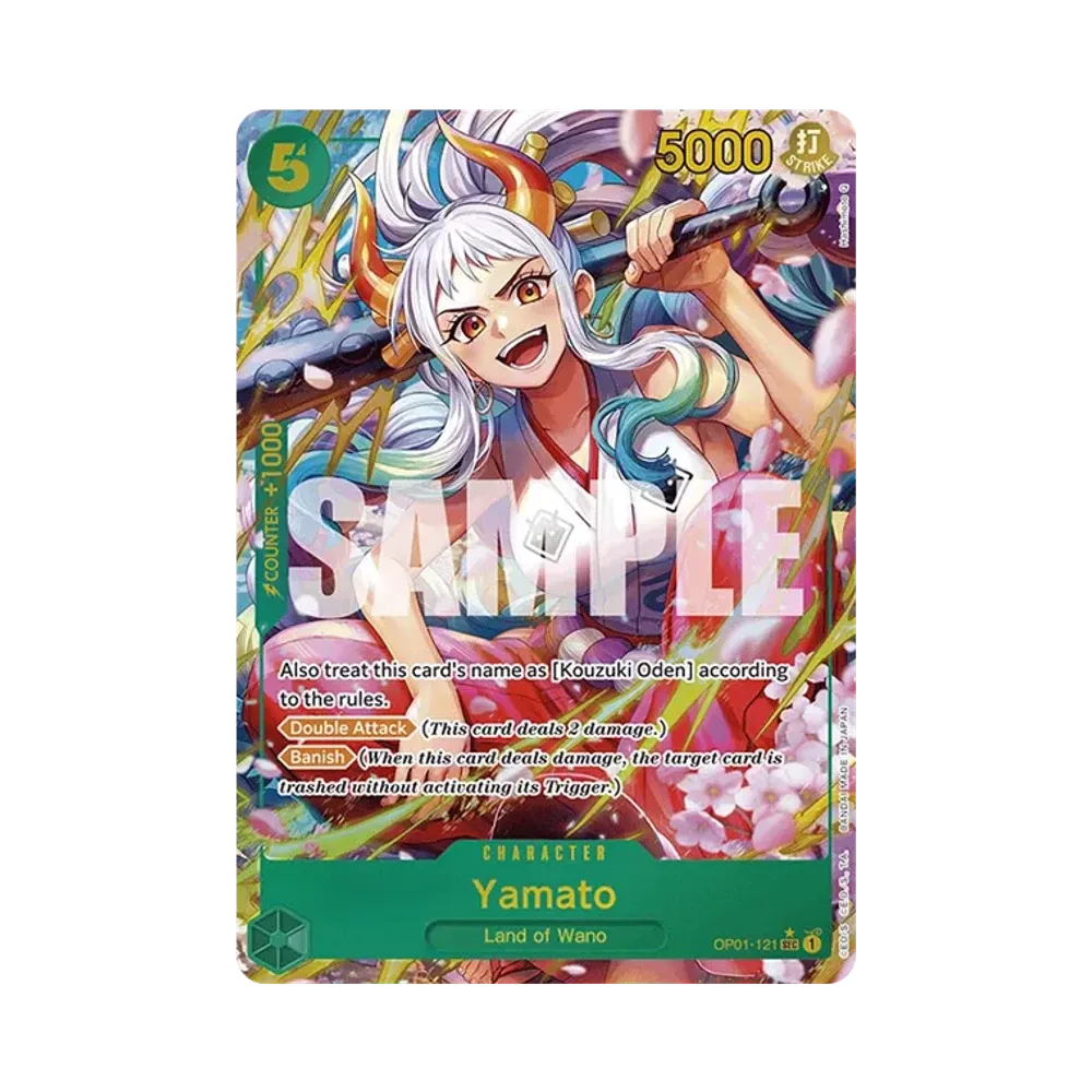 ヤマト SEC-P [OP01-121]【英語版】(プレミアムブースター「ONE PIECE CARD THE BEST」)