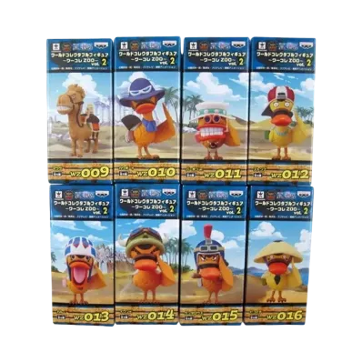 Banpresto One Piece World Collectable Figure ~WCF ZOO~ Vol.2 Complete 8 Piece Set
