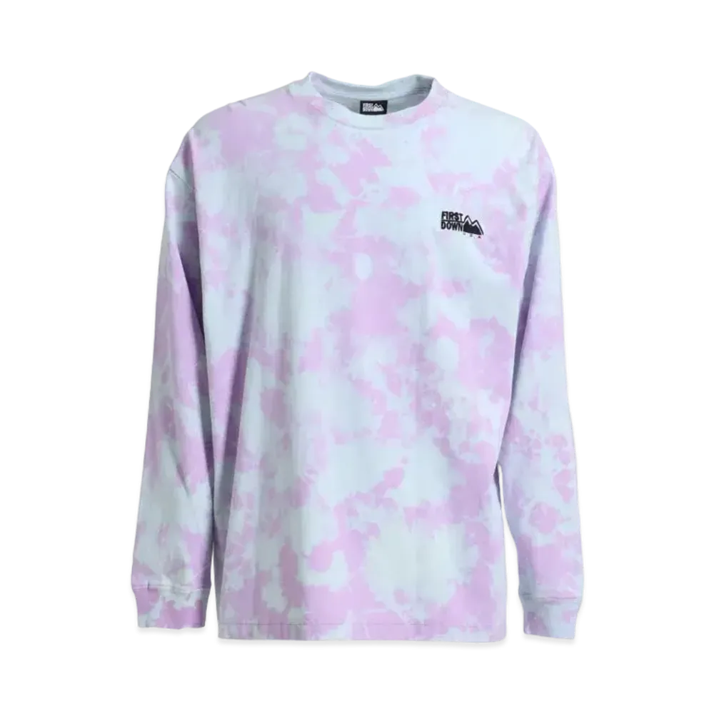 FIRST DOWN TIE DYE L/S T "Lyrac"