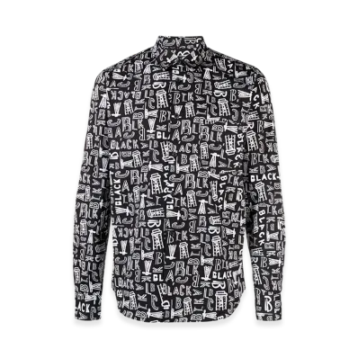 BLACK COMME des GARCONS Long Sleeve Shirt "Black"